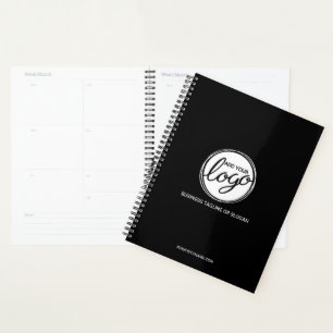 Custom Business Logo with Custom Text Planner