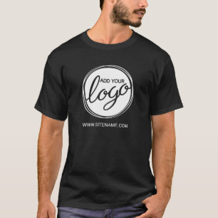 Custom Business Logo with Custom Text T-Shirt