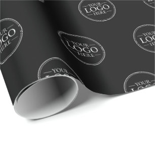 Custom Business Logo Wrapping Paper