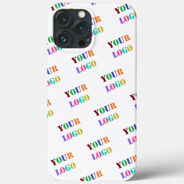 Custom Business Logo Your Promotional iPhone Case (Back)