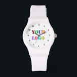 Custom Business Logo Your Promotional Watch<br><div class="desc">Watch with Custom Company Logo Your Business Promotional Personalised Watches Gift - Make Unique Your Own Design - Add Your Logo / Image - Photo or QR Code / Text / more - Resize and move or remove and add elements / image with Customisation tool. Choose / add your favourite...</div>