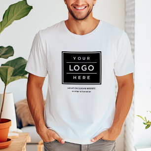 Custom Business Name and Logo Branded T-Shirt