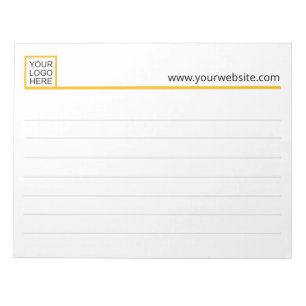 Custom Business Notepad Template