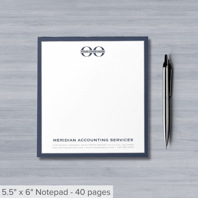 Custom Business Notepads with Logo (Creator Uploaded)