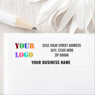 Custom Business Personalised Return Address Labels