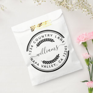 Custom Business Promotional Logo Favour Bag