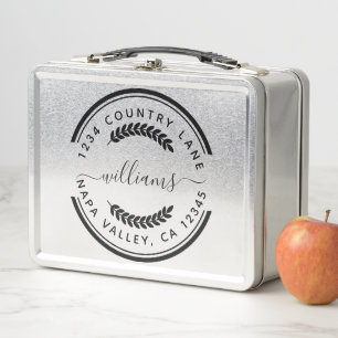Custom Business Promotional Logo Metal Lunch Box