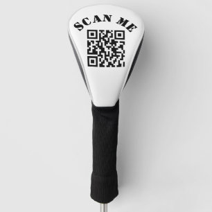 Custom Business QR Code Promotional Golf Head Cover