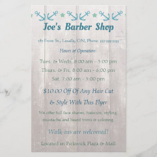Custom Business Shop Store Promotion Advertisement Flyer