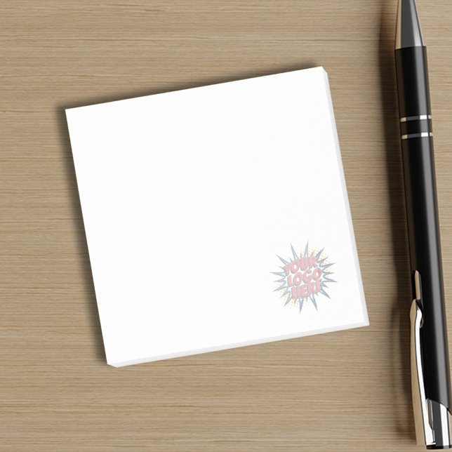 Custom Business Stationery - Background Logo Post-it Notes (Creator Uploaded)