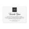 Custom Business Thank You Card