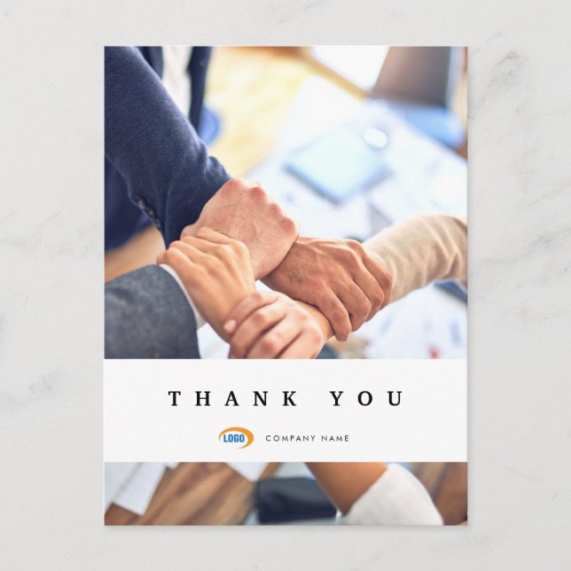 Custom Business Thank You Postcard (Front)