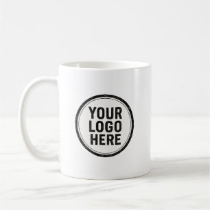 Custom Business Your Here Logo Branded  Coffee Mug