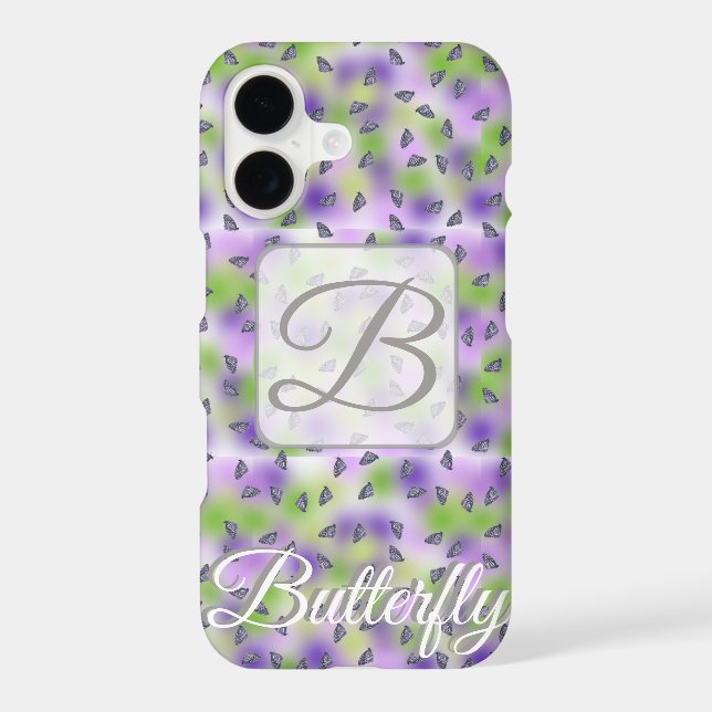 Custom butterfly Iphone x case (Back)