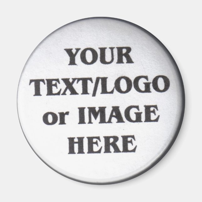 Custom Button/Pinback 2 1/4" Magnet (Front)