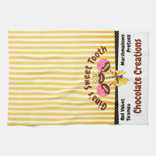 Custom Cake Pops Kitchen Towel
