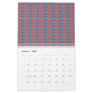 Custom Calendar . Aesthetic Wall & Art Design