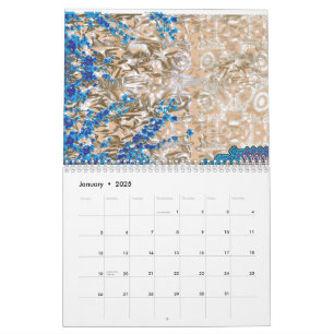 Custom Calendar Stylish Gift Daily Joy