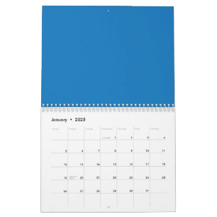 Custom Calendar Two Page Vibrant Personal