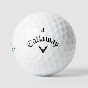 Custom Callaway Supersoft Golf Ball - Personalised
