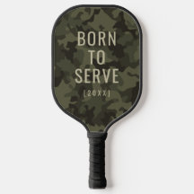 Custom Camo Born to Serve