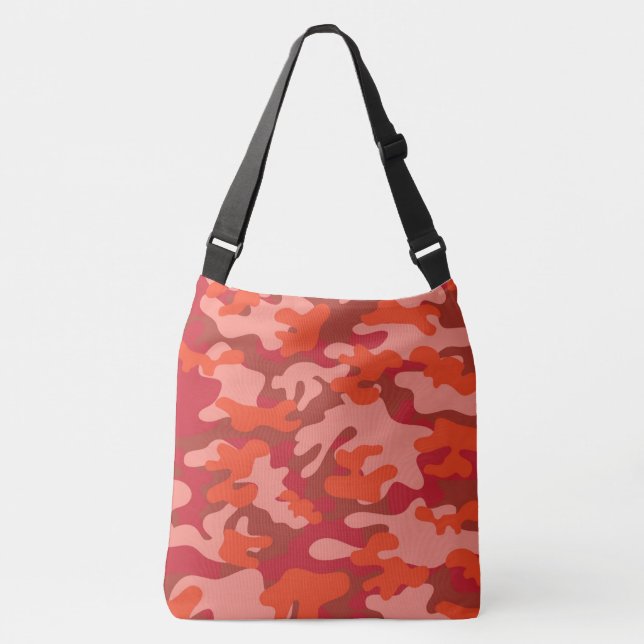 Custom Camouflage Cross Body Bag (Front)