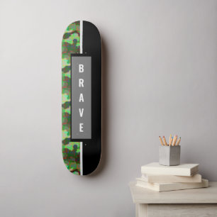 Custom Camouflage Skateboard