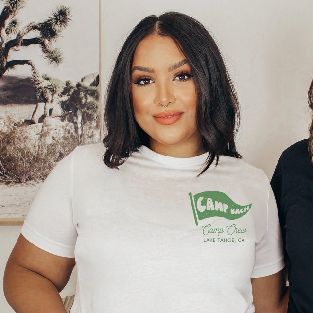 Custom Camp Bach Bachelorette Mountain Favour T-Shirt (Creator Uploaded)