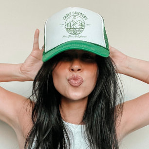 Custom Camp Bachelorette Trucker Hat