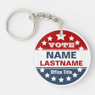 Custom Campaign  Key Ring