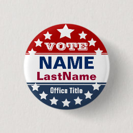 Custom Campaign Template 3 Cm Round Badge