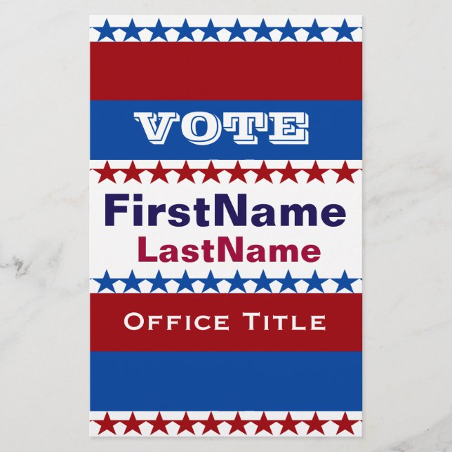 Custom Campaign Template Flyer (Front)