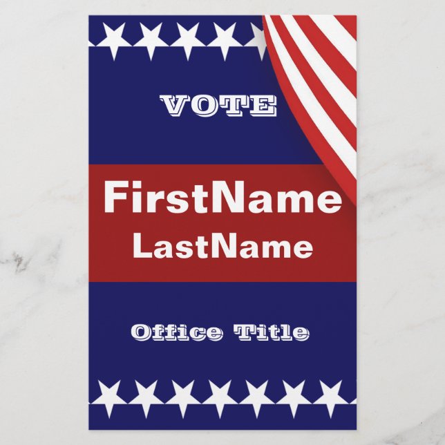 Custom Campaign Template Flyer (Front)