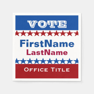 Custom Campaign Template Napkin