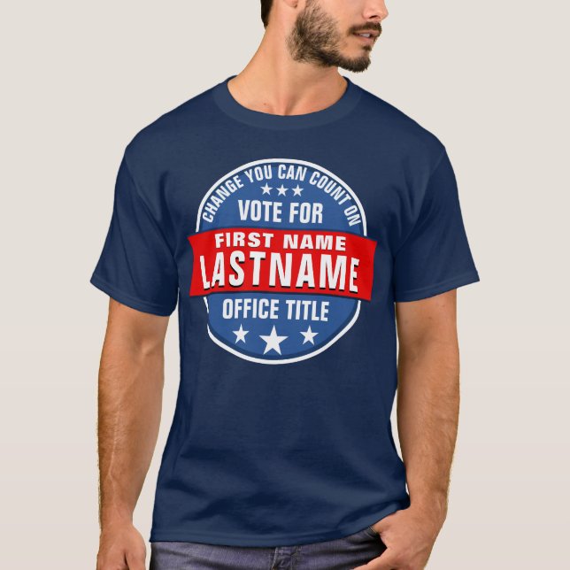 Custom Campaign Template T-Shirt (Front)