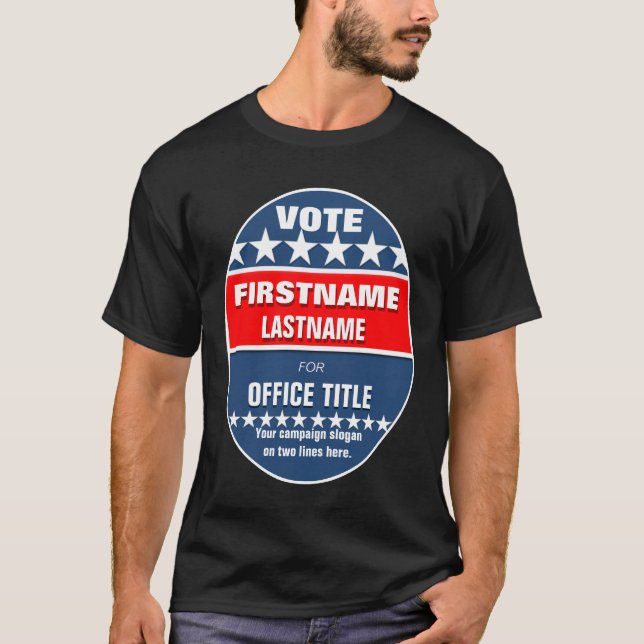 Custom Campaign Template T-Shirt (Front)