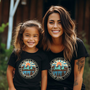 Custom camping team matching family reunion T-Shirt