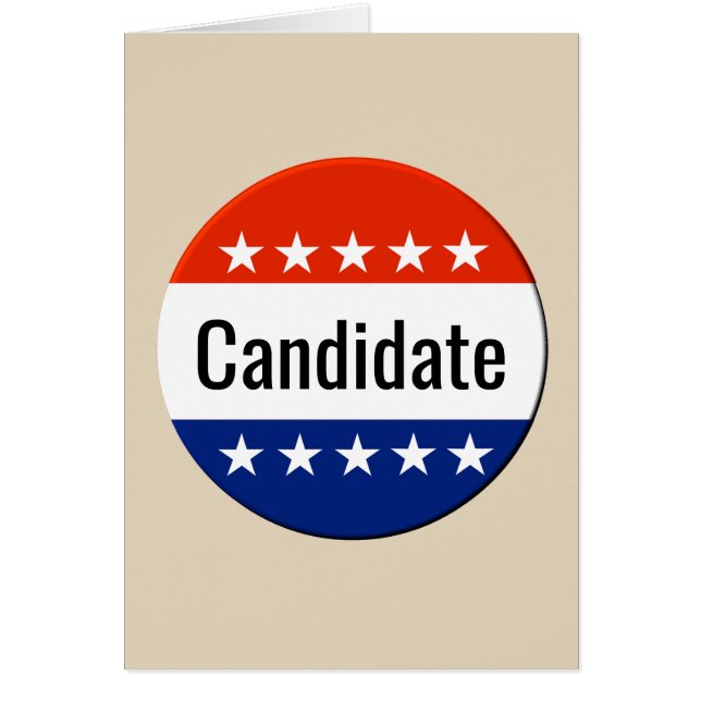Custom Candidate Campaign 2022 Election (Front)