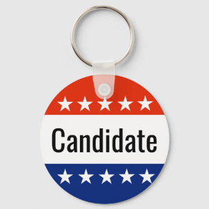 Custom Candidate Campaign 2022 Election Key Ring