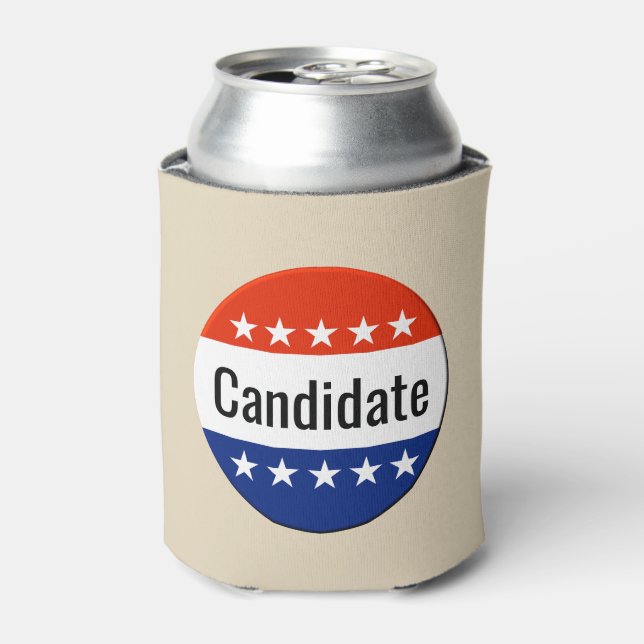 Custom Candidate Campaign 2024 Election Can Cooler (Can Front)