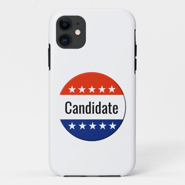 Custom Candidate Campaign 2024 Election Case-Mate iPhone Case (Back)