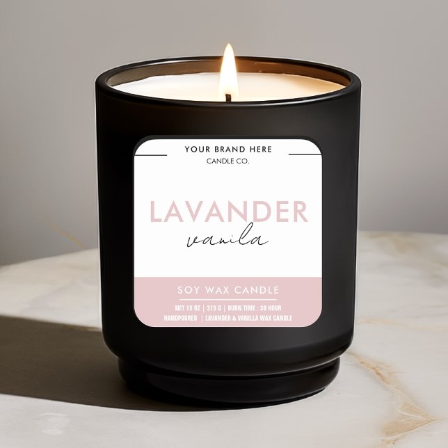 Custom Candle Label Sticker  (Creator Uploaded)