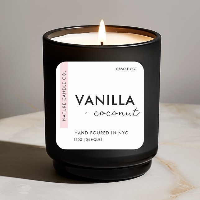 Custom Candle Label Sticker  (Creator Uploaded)