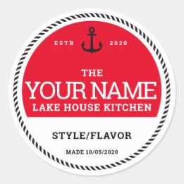 Custom Canning Labels - Add your own words
