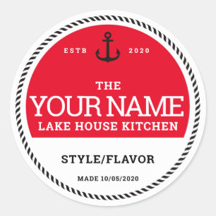 Custom Canning Labels - Add your own words