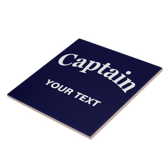 CUSTOM CAPTAIN TILE (Side)