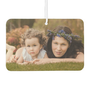 Custom Car Accessories, personalised Photo gift. Air Freshener