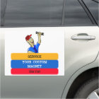 Custom Car Magnet Sign | Personalised Logo for You