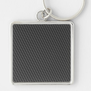 custom carbon fibre texture key ring