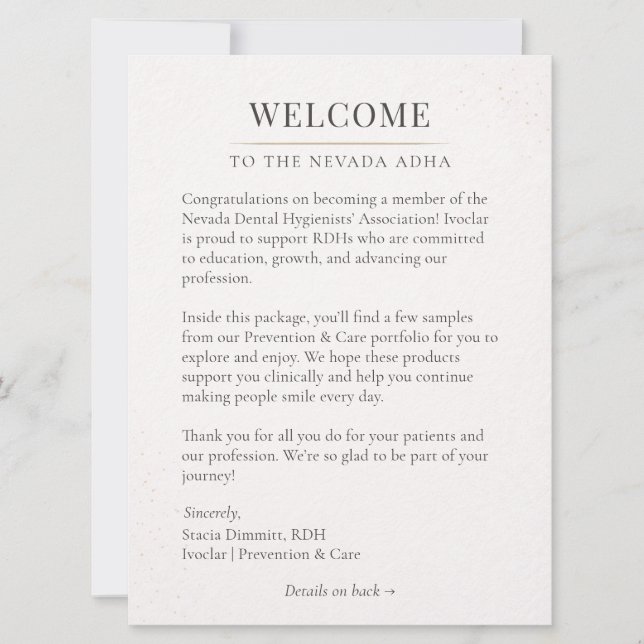 Custom Card For Ivoclar (Front)